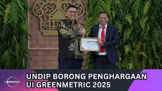 (News) UNDIP WINS THE 2025 UI GREENMETRIC AWARDS