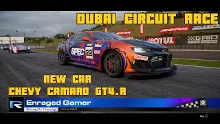 Career Mode: Dubai Circuit Race Driving Chevrolet Camaro GT4.R | GRID Legends Xbox One S