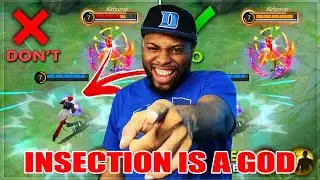 Ask VeLL Reacts To iNSECTiON THE NEW USEFUL iNSECTiON CHOU COMBO! EASY KILL ENEMY CARRY