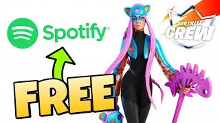 How to Get SPOTIFY for FREE with Fortnite Crew!