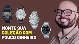 Montando a Coleção de Relógios PERFEITA Gastando Menos de R$1000!
