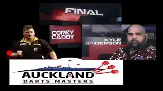 Auckland Darts Masters 2017 Final K.Anderson vs Cadby