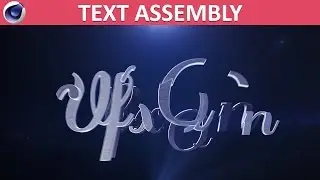 Cinema 4D Text Assembly Tutorial