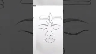 🔱Bholenath sketch🔱| savan somvar|kailash kher song| #shorts #ytshorts #trendingshorts #art