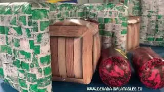 Inflatable bumper balls and Paintball bunker walls for sale in Europe - Dekada Inflatables