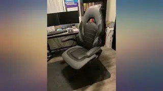 Gaming Chair Racing Computer Desk Executive Office Chair, 360degSwivel Flip-up Arms review