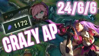 [ITA] Katarina VS Yasuo - MAX AP KATARINA | League of Legends | P. 11.18
