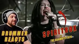 Drummer reacts to Spiritbox - Soft Spine (Live at The Grammys 2026)
