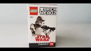 Montage Timelapse  Lego Brick Headz Star Wars  Stormtrooper