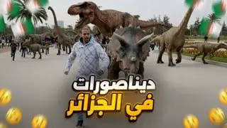 أول مرة في تاريخ الجزائر الديناصورات  موجودة في الجزائر 😱😱😱😱