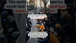 This world needs God. America needs God. In 2025, we need God more than ever before #jesus #disaster