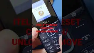 ITEL 2171 RESET CODE PIN
