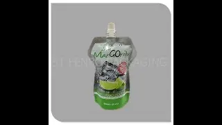 wine bag with spout box,liquid spout pouch