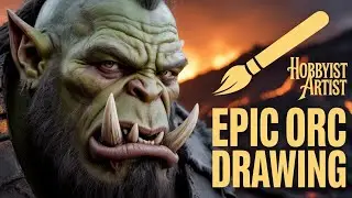&ldquo;Epic Fantasy Orc Drawing | Step-by-Step Digital/Sketch Tutorial | HOBBYIST ARTIST&rdquo;
