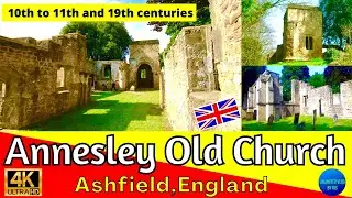 Annesley Old Church | Ashfield |England | Church of All Saints| Unlimited Vlog by RJS