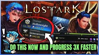 How to Progress At 3x Speed - Full Roster & Alt & Daily Quest Guide - Fast ilvl Boost - Lost Ark!
