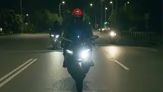 RED Komodo night footage