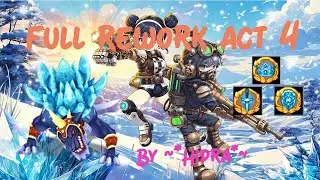 FULL INFO REWORK ACTO 4 GLACERNON | BOSS PVP | RAIDS HC | CONCHAS | NosTale ES/EN 2024 By ~*Hidra*~