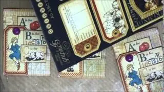 Graphic 45 An ABC Primer ATCs for Creating the Crafty Life swap