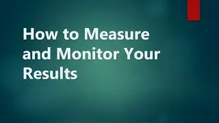 [Training] LinkedIn Marketing - How to Measure and Monitor Your Results.
