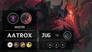 Aatrox Jungle vs Karthus - KR Master Patch 9.12