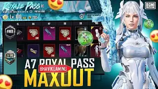 BGMI NEW A7 ROYAL PASS IS HERE #royalpassmax #royalpassmaxout #royalpass #royalpassmaxout