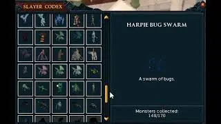 updated slayer codex progress for golden slayer master