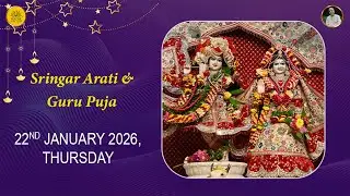 Sringar Arati & Guru Puja 22 Jan 2026 @ISKCONCAMPPUNE