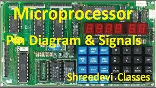 Microprocessor Pin Diagram & Signals