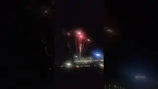 Fire work display at SM Fairview Quezon City on December,25 2025.@ at around 7:00 pm to 7:05-25 sec.