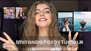 Imitando fotos Tumblr❤️ | Daniela Alfaro