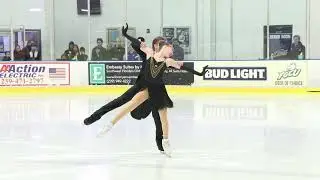 Ice-Skating Dance Performance: Nico & Sophia&rsquo;s Viral Fusion 2025 #twins #nicoandsophiatwins