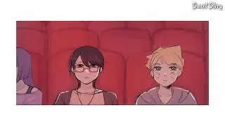 DOUJINSHI - DI BIOSKOP || BoruSara & KawaSumi - Sub Indo