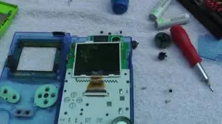GB Boy Colour Teardown and modding