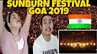🇮🇳SUNBURN FESTIVAL GOA 2019 - Official 4K Aftermovie | Filipino Couple React!!