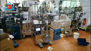 Salad automatic Small vertical packing machine with double jacket tank Heating and mixing function