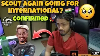 Scout Confirm In PMWI Playing 😱😱😱🚀🚀 international can't avoid Scout 😱😱#scout #mortal