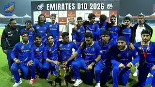 Emirates D10 Series 2026 - Dubai vs Emirates Blues - Final Sharjah Cricket Stadium