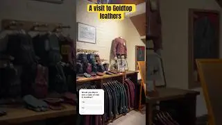 Goldtop motorcycle Leathers | A visit from 2024