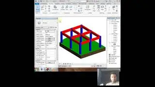 Fast TIPS and TRICK Design Beam & Column in Revit #Shorts