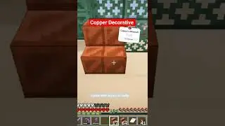 Что вы думаете о медных лестницах в Minecraft? #minecraft #minecraftvote #minecraftjavaedition