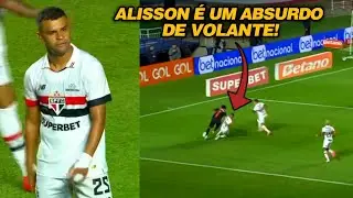 ALISSON T&Aacute; VOANDO JOGANDO F&Aacute;CIL NO MEIO-CAMPO SPFC! | Alisson vs RB Bragantino (06/07/24) by IRFHD