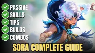 SORA NEW CHARACTER IN MLBB~~||TALK ABOUT HIS POWER💥+tutorial✅️||#mobilelegends #mlbb #kiari 