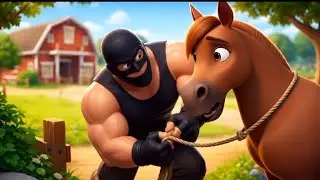 Old MacDonald Farm Thief Story 🚜 | Police Chase | Kids Cartoon Adventure