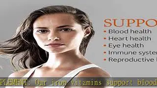 Garden of Life Vitamin Code Raw Iron Supplement - 30 Vegan Capsules, 22mg Once Daily Iron, Vitamins