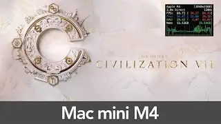Mac mini M4 (16GB RAM) Civilization VII - Performance