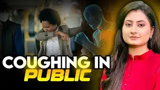 Coughing in Public &mdash; Awkward Reactions Caught on Camera! | Vlog by Romesa