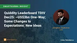 Quiddity Leaderboard TDIV Dec25: ~US$3bn One-Way; Some Changes to Expectations; New Ideas