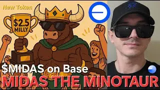 $MIDAS - MIDAS THE MINOTAUR TOKEN CRYPTO COIN HOW TO BUY BASE BLOCKCHAIN MEMECOIN COINBASE UNISWAP