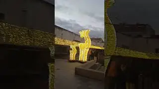 M&eacute;rida. Templo de Diana por Navidad.
